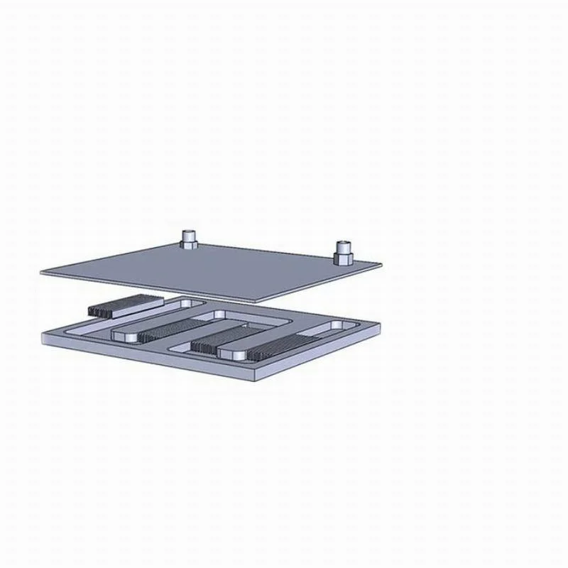 OEM/ODM Precision CNC Machining Water Cooled Aluminum Cooling Plate of Photovoltaic New Energy Battery with Friction Stir Welding