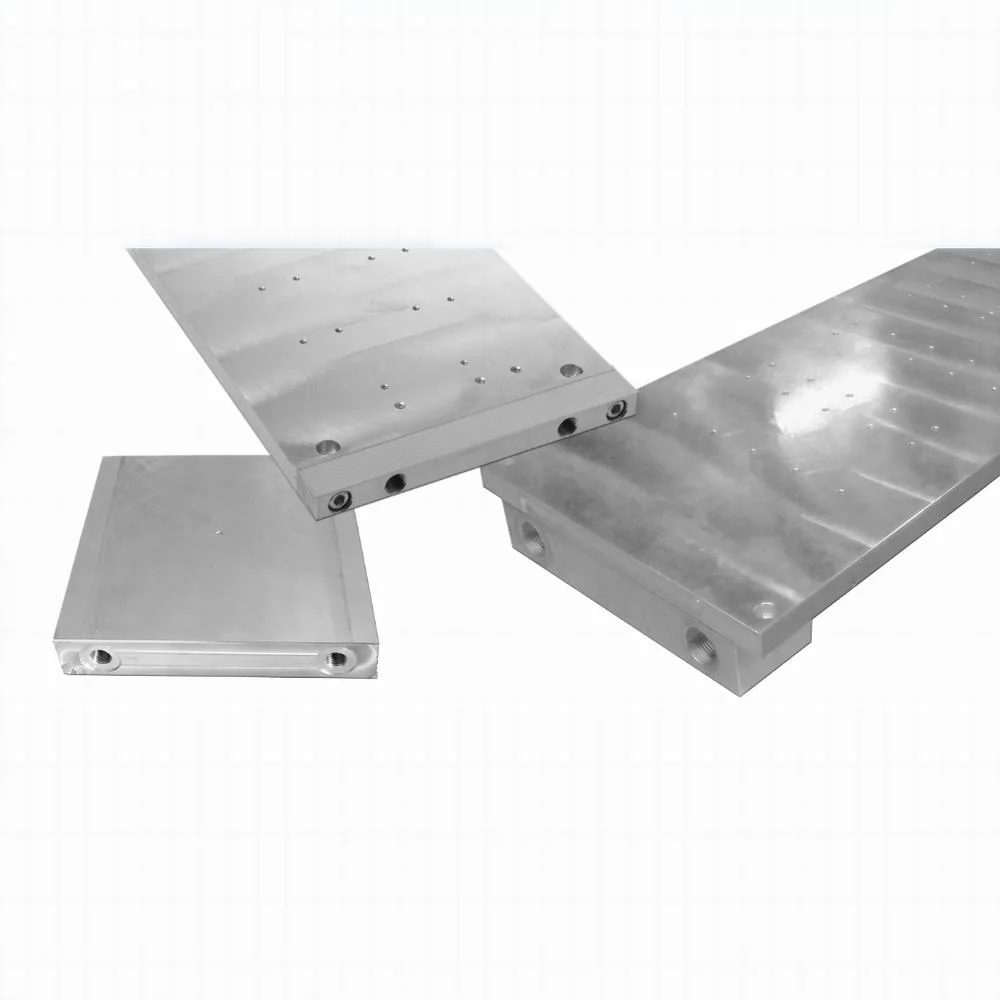 Friction Stir Welding Machining Aluminum Cooling Plate Liquid Cold Aluminum Plate Used for EV Car