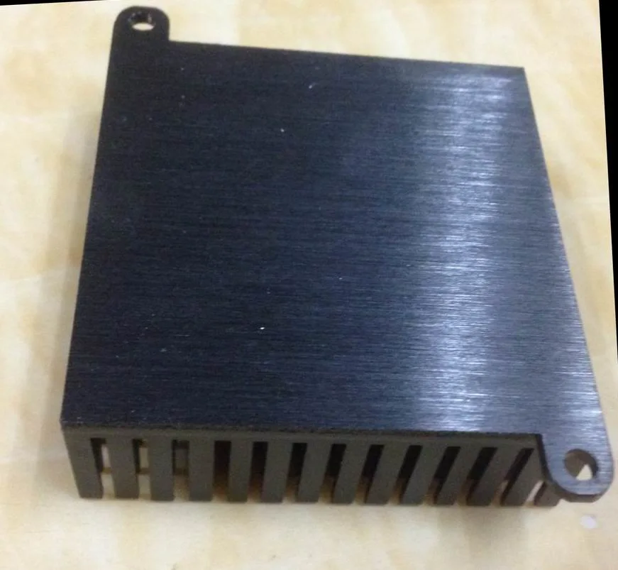 Aluminum Extrusion Aluminum Small Electronic Product Thermal Solution Aluminum Heat Sinks with Sticker Thermal Pad