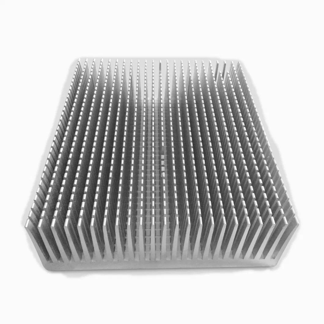 Aluminum Extruded High Power Heat Sinks Industry Thermal Solution CNC Milling Drilling Anodizing Heat Sinks