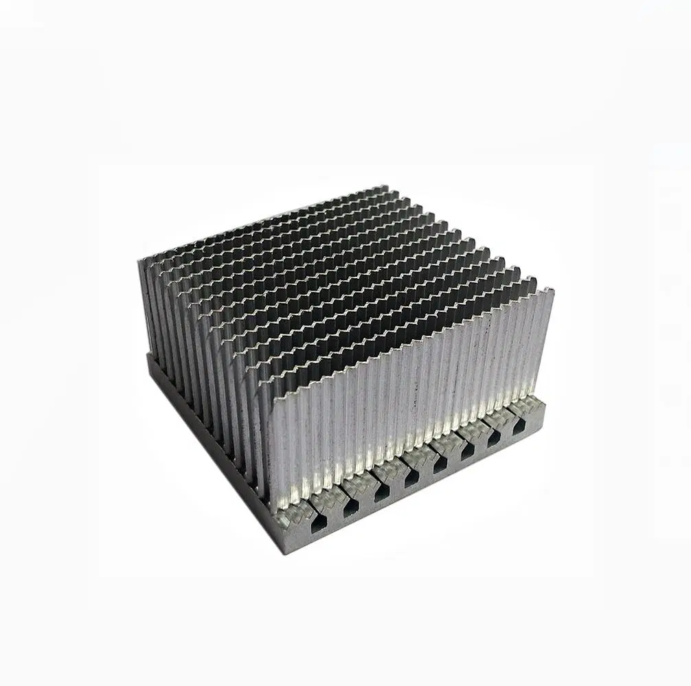 Aluminum Extruded High Power Heat Sinks Industry Thermal Solution CNC Milling Drilling Anodizing Heat Sinks