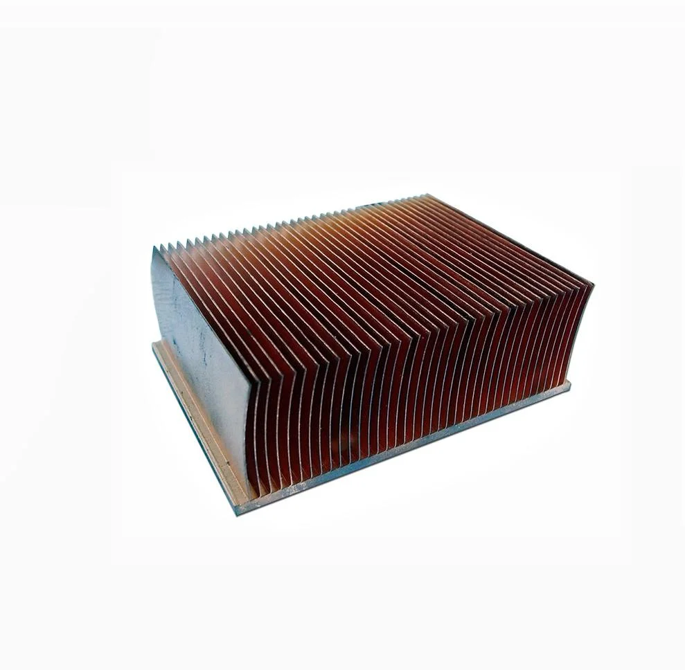 Aluminum Extruded High Power Heat Sinks Industry Thermal Solution CNC Milling Drilling Anodizing Heat Sinks