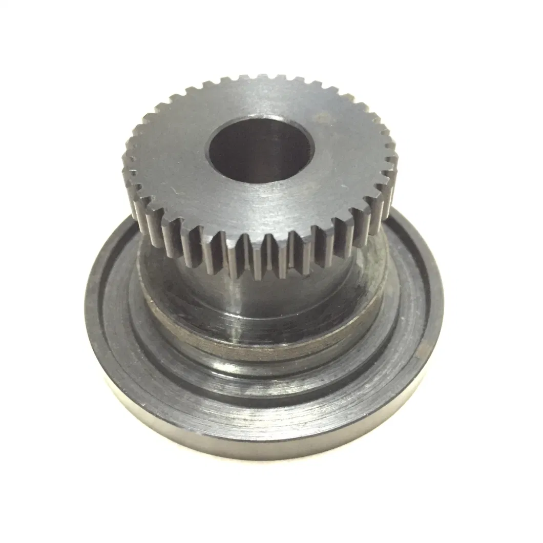 Automation Industry Transmission System Used CNC Turning Steel Spur Worm Gear Metal Gear