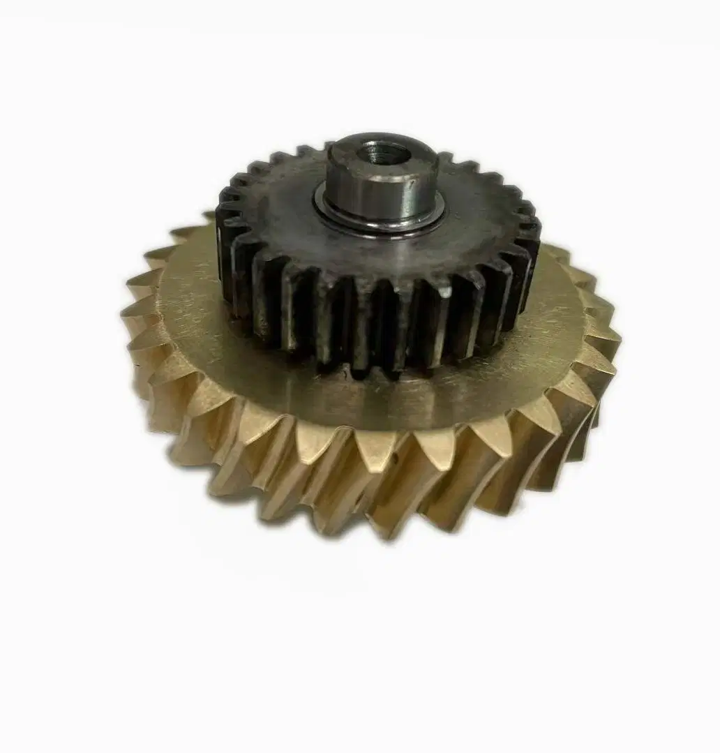 Automation Industry Transmission System Used CNC Turning Steel Spur Worm Gear Metal Gear