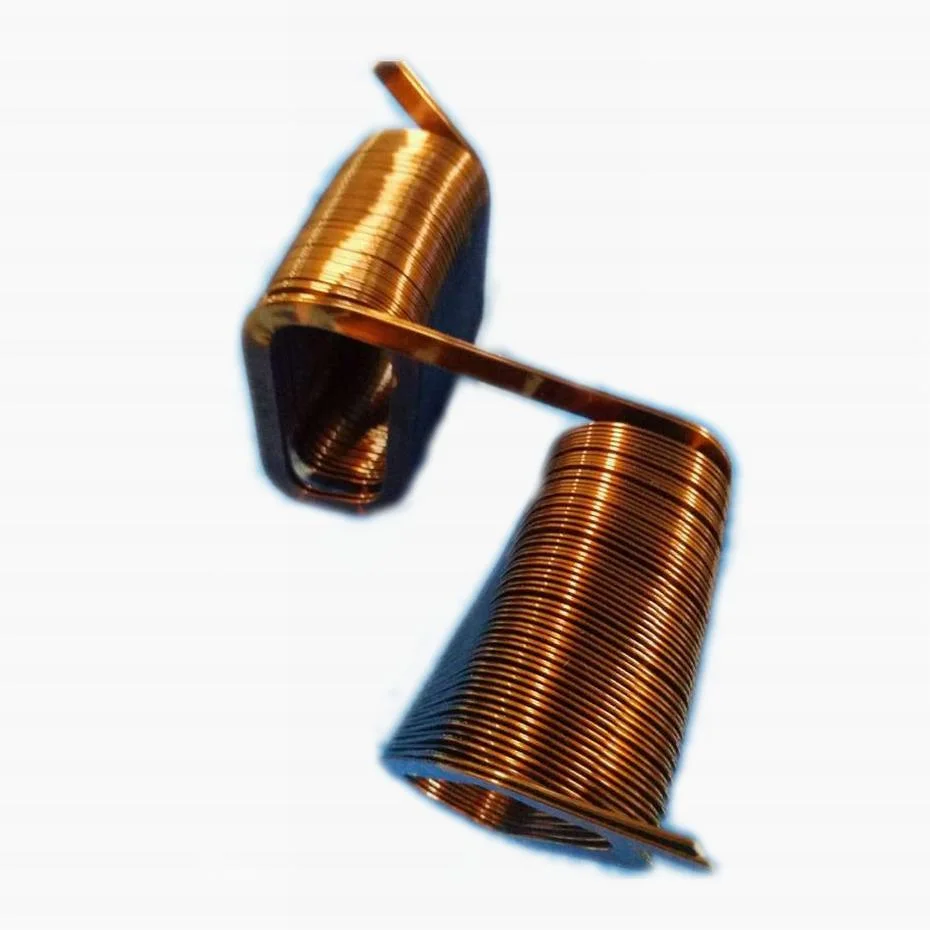 Test Frequency 1.0kHz Test Voltage 250mv 11.0X0.7 with About 0.1coating Bobbin Flat Copper 98 Turns Winding Coil