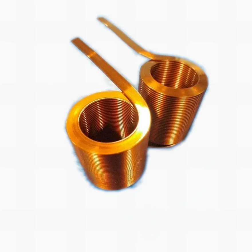 Flat Enameled Copper Winding Wire Coil Inductor Copper Coil 20-200ts for Car Component/3c Component//Solar Reactor