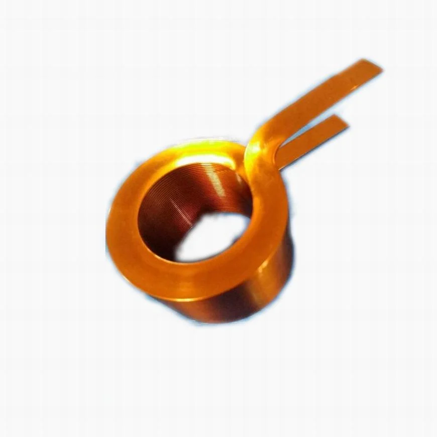 Flat Enameled Copper Winding Wire Coil Inductor Copper Coil 20-200ts for Car Component/3c Component//Solar Reactor