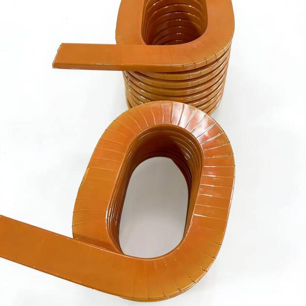 flat copper coil