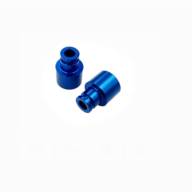 CNC Lathe CNC Turning 6082 aluminum alloy house heat sink with hard anodizing for Lidar visual accessories industry